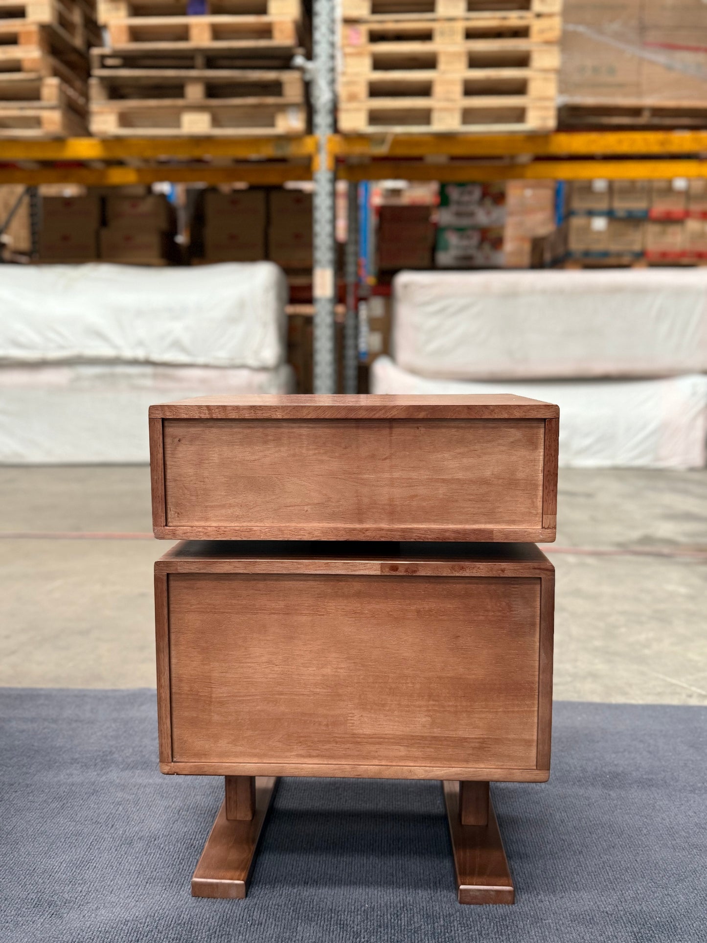 Solid Wood/Bedside Table/Cabinet