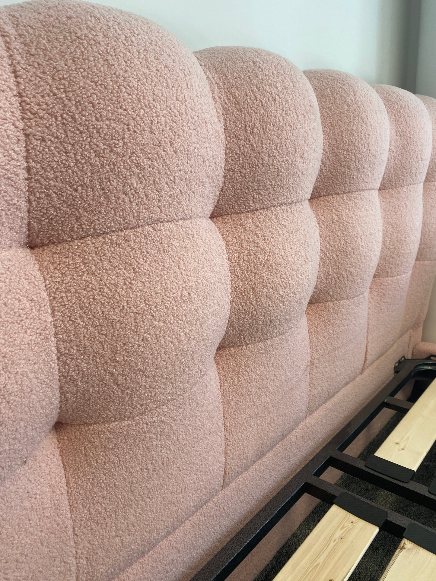 Pink Teddy Fleece Soft Bed/153-183