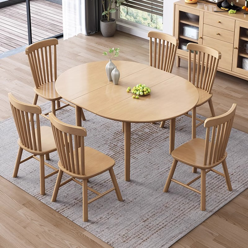 Natural Wood/Expandable/Dining Table/100cm