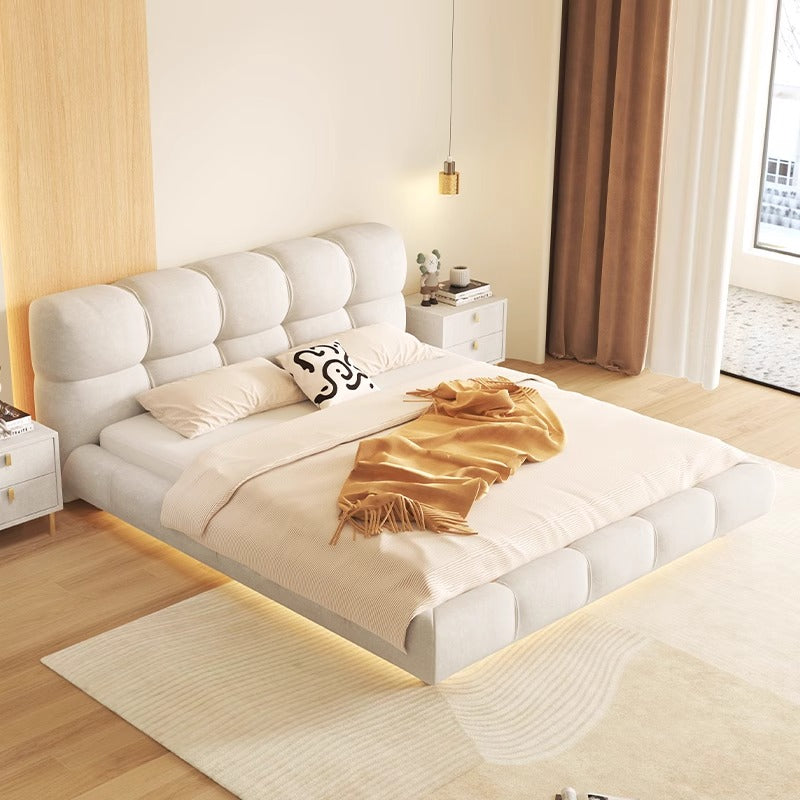 Pre-sale Rice White/Solid Wood/Bed/4-Grid/153