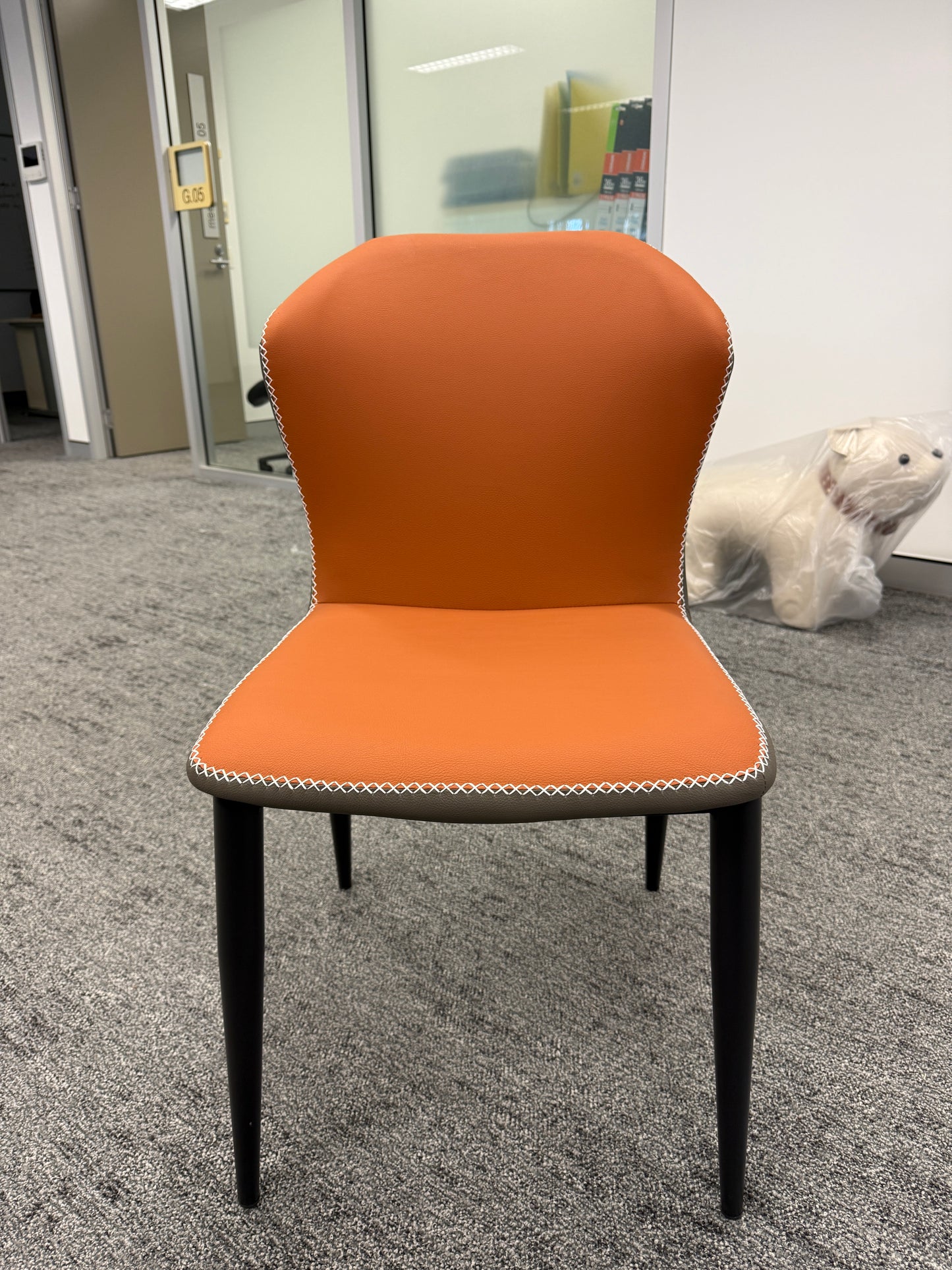 Checkered Soft Butterfly Dining Chair