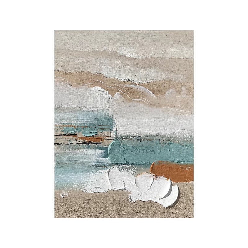 "Snowy River" Hand-painted/Oil Painting/Solid Wood Frame/60x90cm
