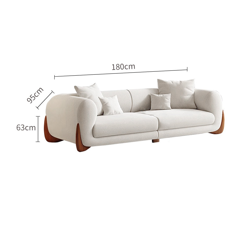 Suede Fabric Sofa Two-seater Sofa | Three-seater Sofa/180/240