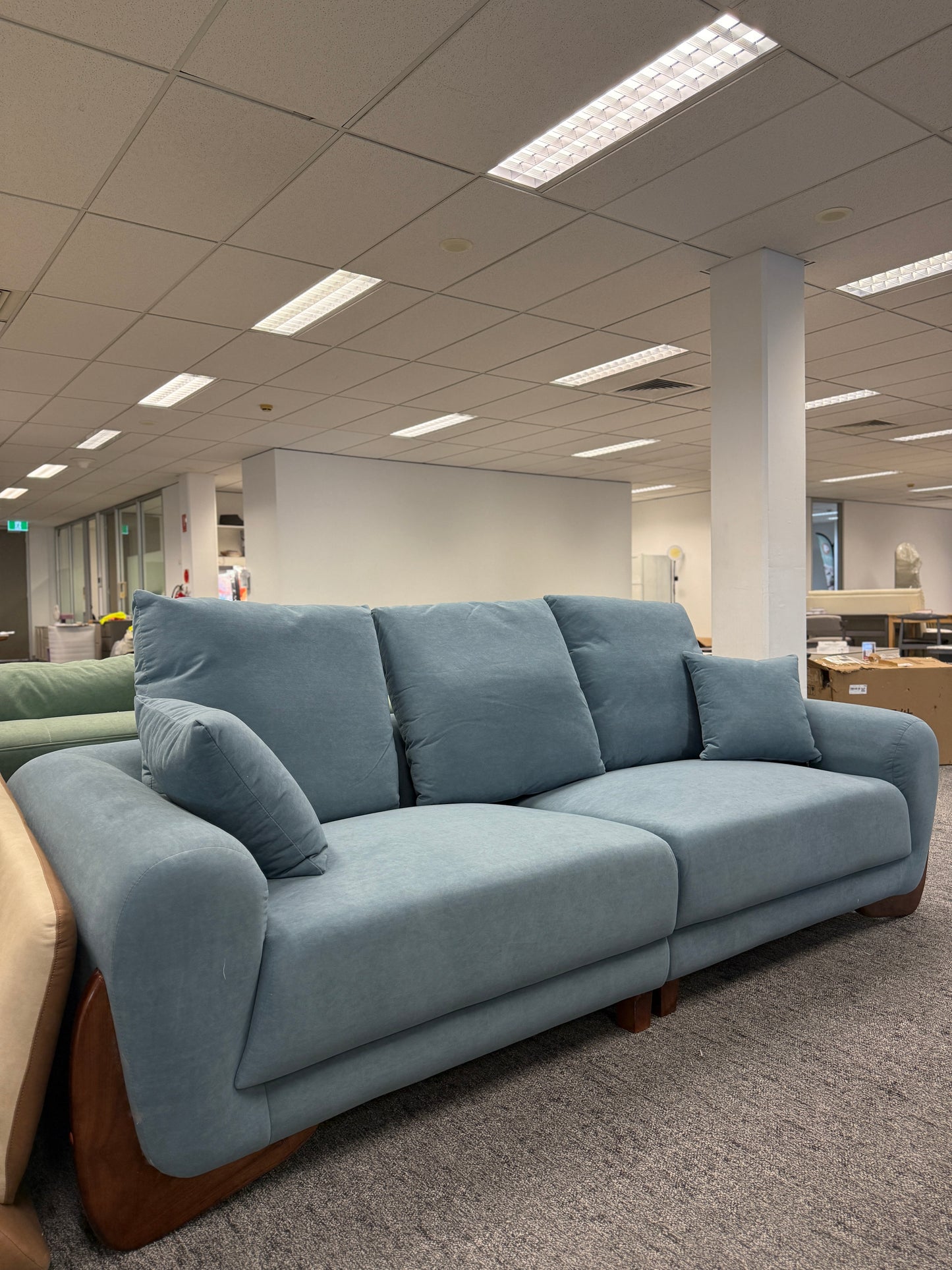 Suede Fabric Sofa Two-seater Sofa | Three-seater Sofa/180/240