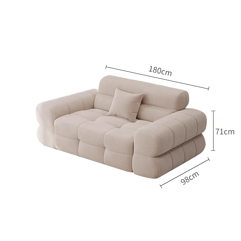 Two-seater Sofa Suede Jelly Sofa/140/180