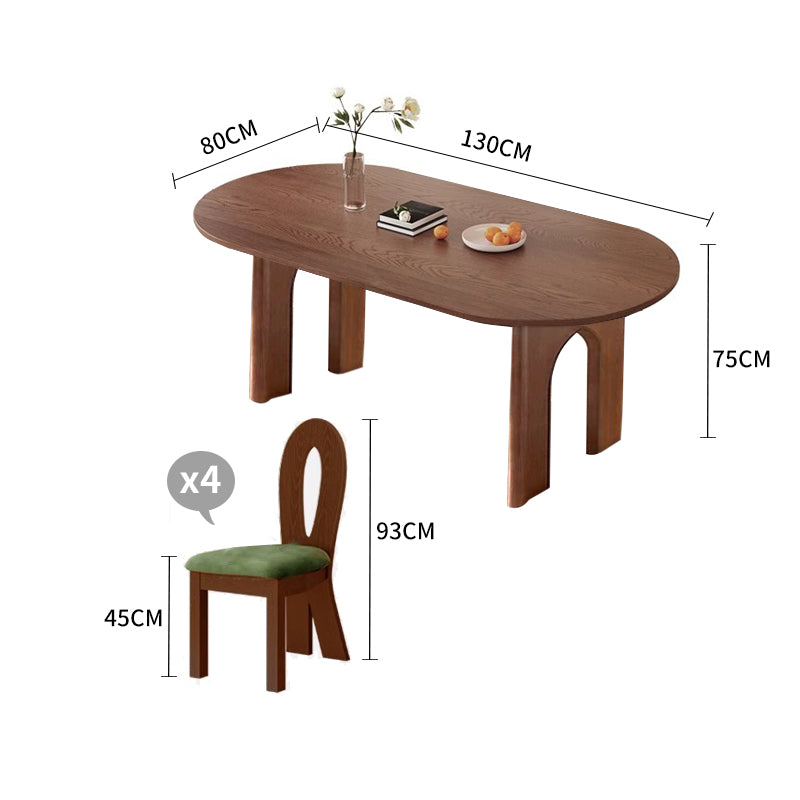 Solid/Round-Ended & Arch-Shaped Legs/130-160cm