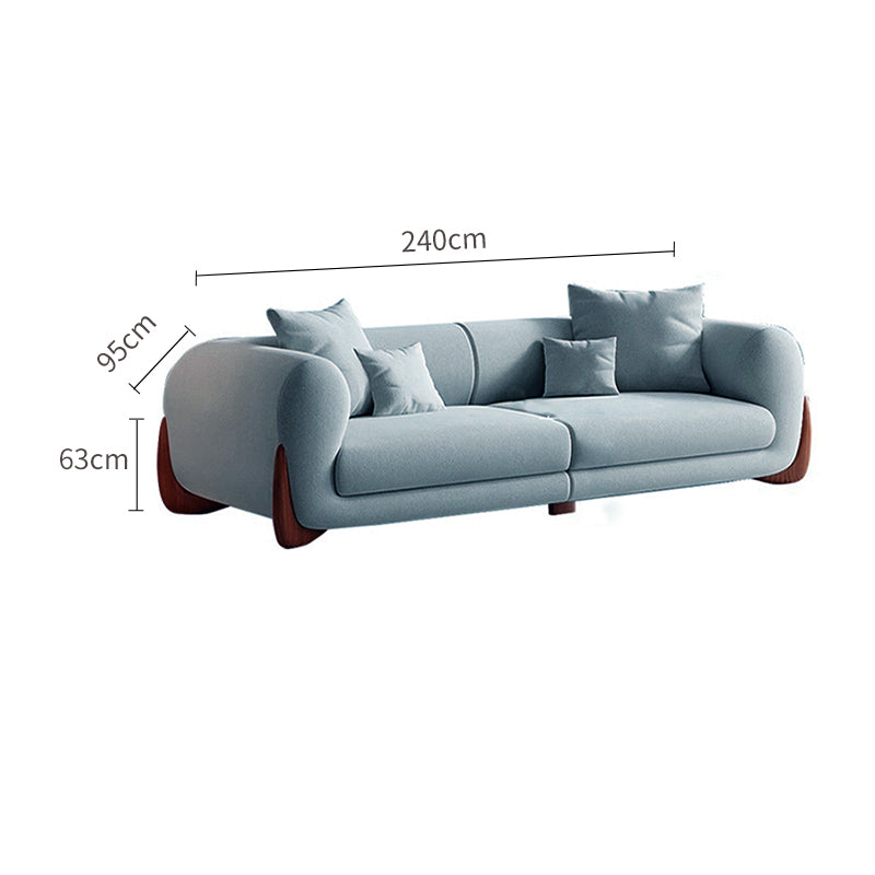 Suede Fabric Sofa Two-seater Sofa | Three-seater Sofa/180/240