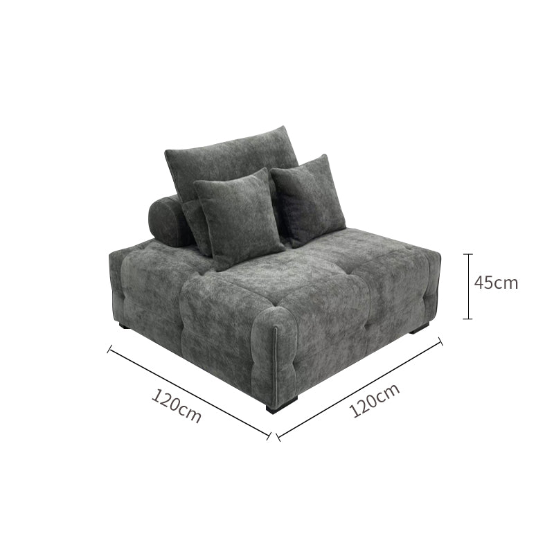 Modern Chenille Velvet Fabric Sofa