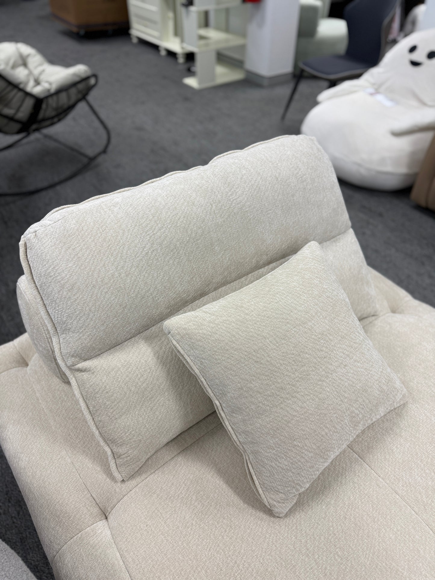 Modern Chenille Velvet Fabric Sofa