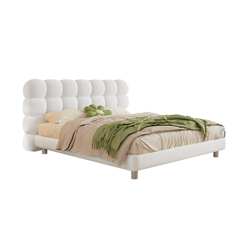 White/Pink/ Khaki/GreySolid Wood/Bed/7-Grid/153/183