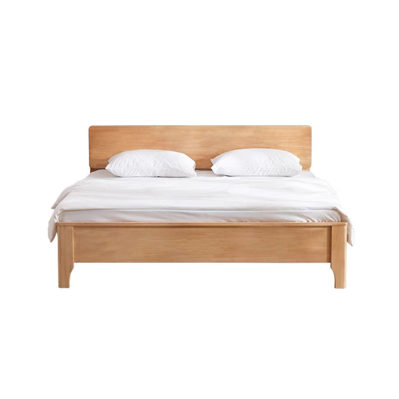 Simple Solid Wood Single Bed