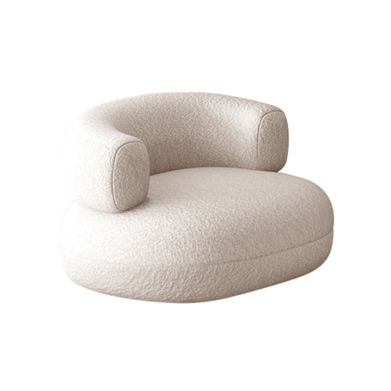 White/Green/Yellow/Pink/Grey Lamb Fleece/Casual Lounge Chair