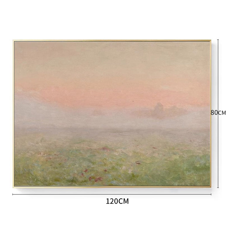 "Language of Flowers" Hand-painted/Oil Painting/Alloy Frame