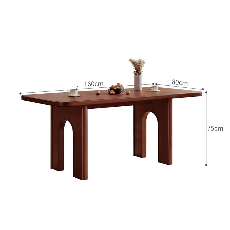 Wood/Rectangular & Arch-Shaped Legs/130/160