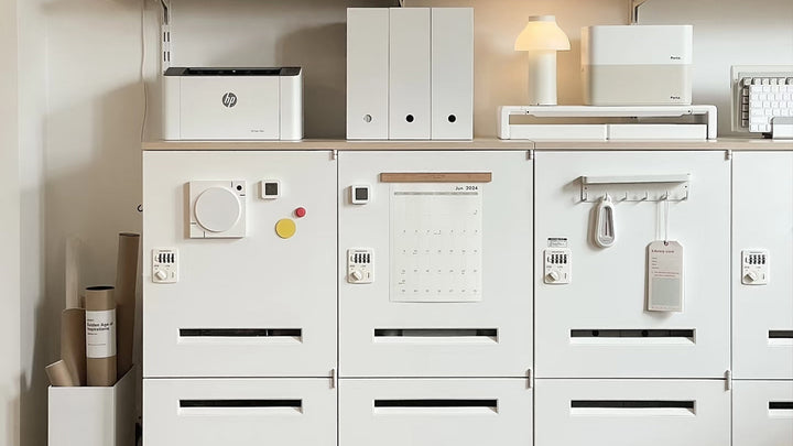 The EOFY Secret: Why a Buffet Table is the Best Home Office Storage Hack