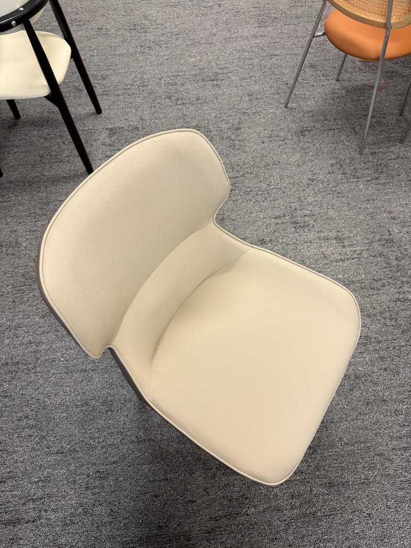 Gray Soft Pack Butterfly Dining Chair