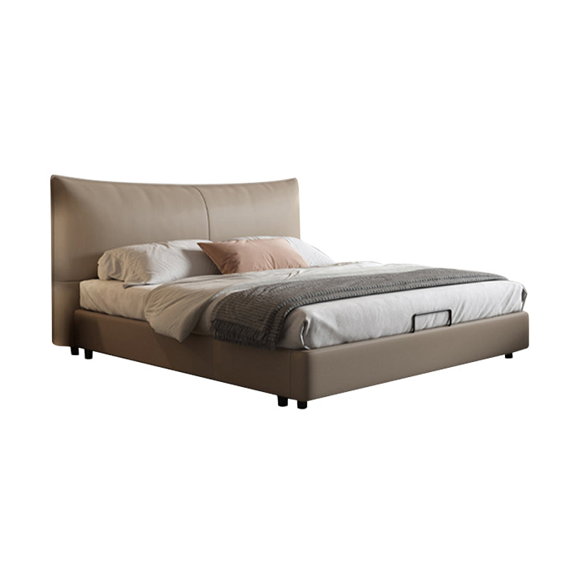 Genuine Leather Bed/King Size Soft Bed Frame