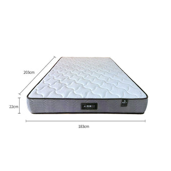 White Sponge Spring Mattress 153