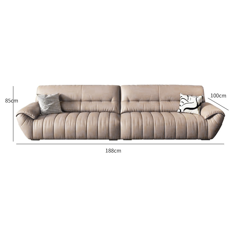 Khaki/Microfiber Leather/Sofa