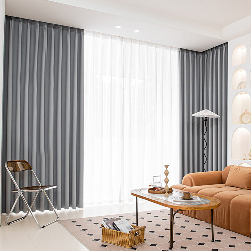 Double-Sided Jacquard Curtains in Soft-Skin Cotton