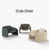 Velvet Structured Cotton Crab Chair
