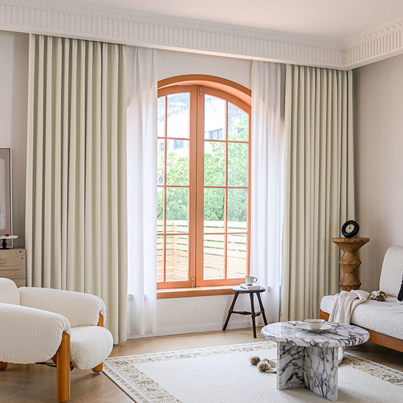 Double-Sided Chenille Curtains