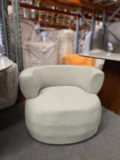 White/Green/Yellow/Pink/Grey Lamb Fleece/Casual Lounge Chair