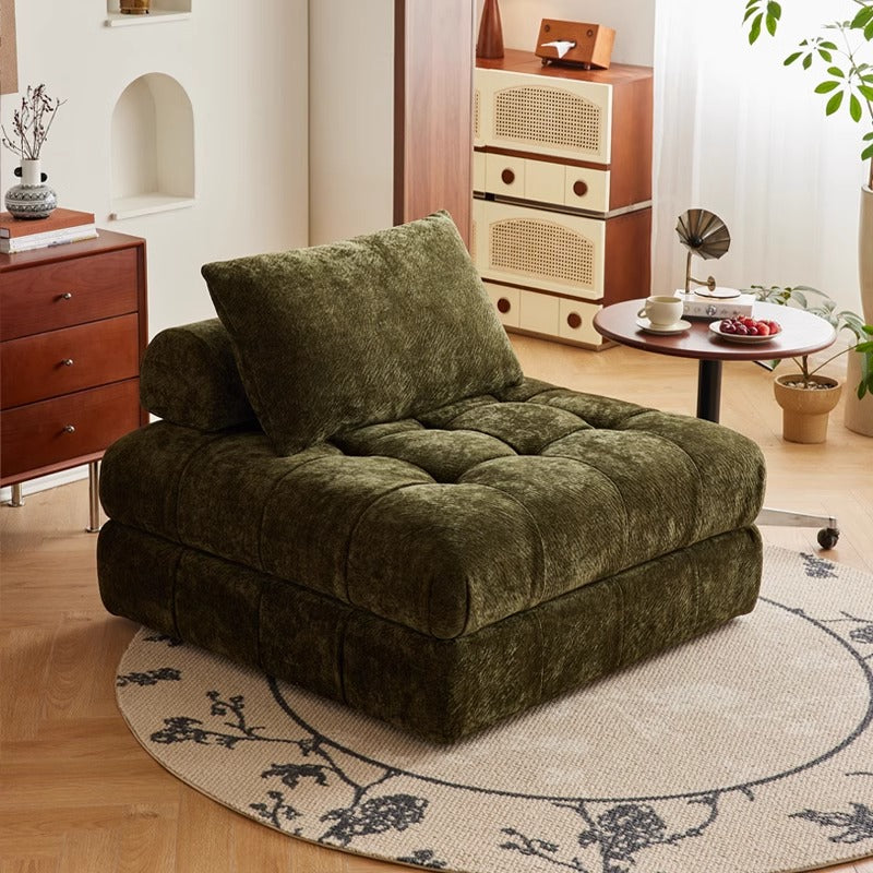 Modern Chenille Velvet Fabric Sofa