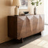 Walnut-Finish Solid Wood Sideboard