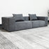 Pre Sale Chenille Straight Row Compression Sofa