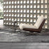 Beige Linen Daiki Armless Lounge Chair