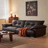 Pre Sale Genuine Leather Straight Sofa Floating Cloud-Style