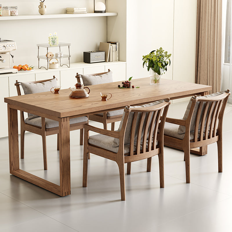 Pre Sale Ash Wood Moben Rectangular Dining Table