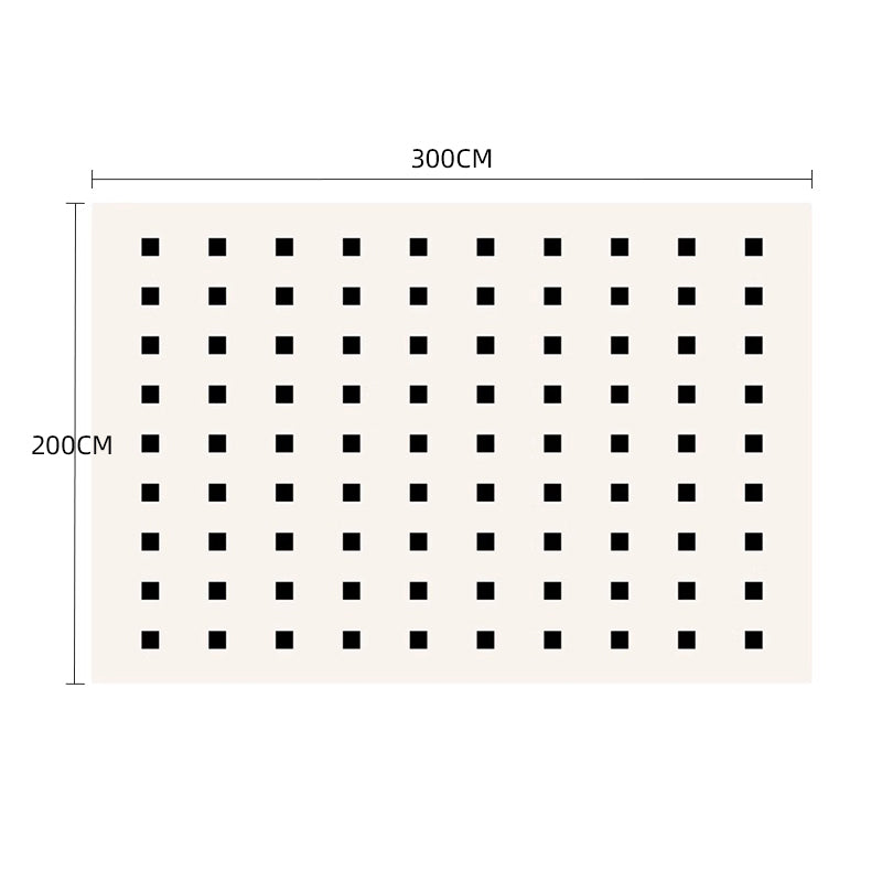 Checkerboard/Three-Proof Loop Pile/Silicone Base/Carpet