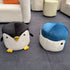 Black & White/Small Low Stool/Home/Animal/Shoe Stool