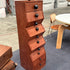 New Design Multi-Layer Drawer Solid Wood Cabinet