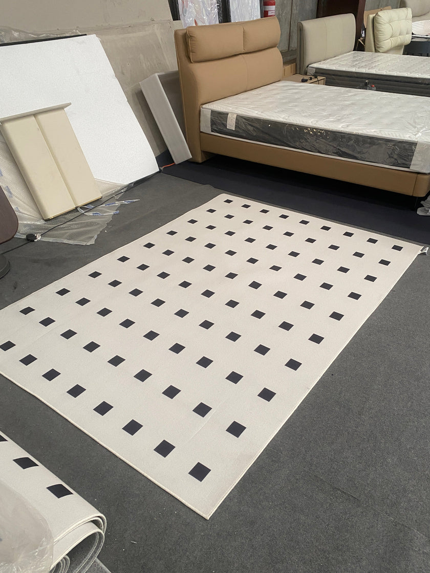 Checkerboard/Three-Proof Loop Pile/Silicone Base/Carpet