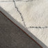 Black White/Plaid/Imitation Cashmere/Cotton Carpet
