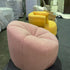 Small Casual Pumpkin Lounge Chair - Lamb Plush