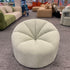 Small Casual Pumpkin Lounge Chair - Lamb Plush