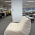Pre Sale White Tech Fabric Caterpillar Leisure Chair