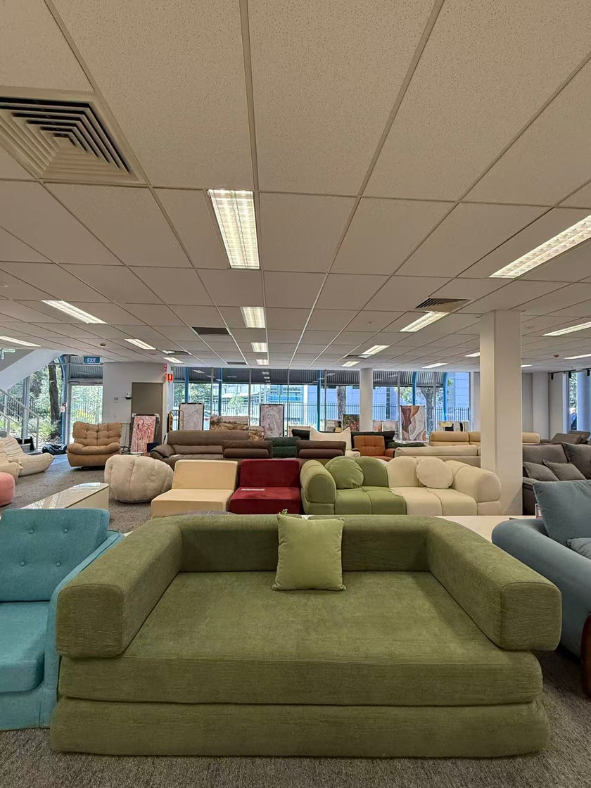 Corduroy Modular Foldable Sofa Bed/180/200cm