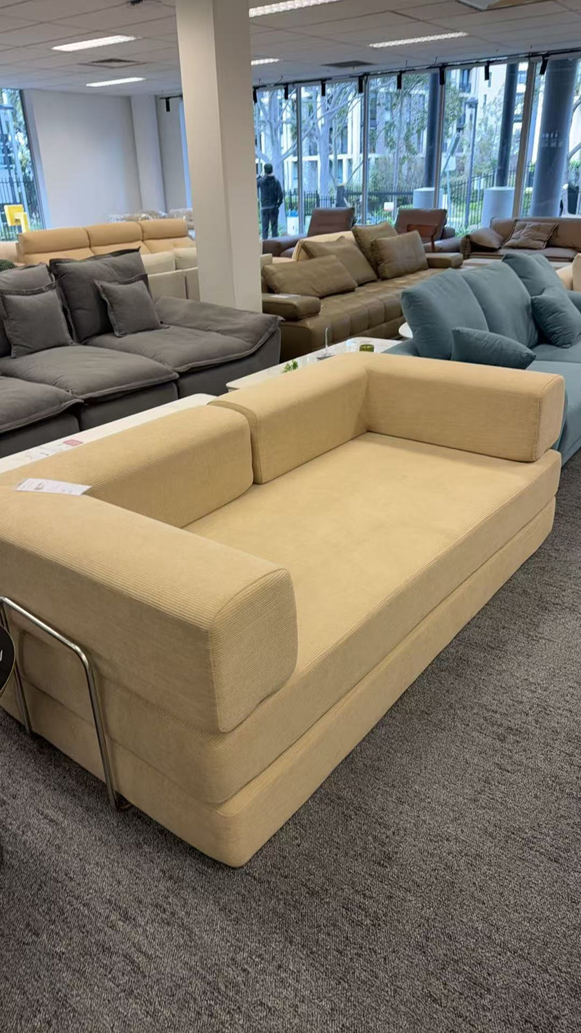Corduroy Modular Foldable Sofa Bed/180/200cm