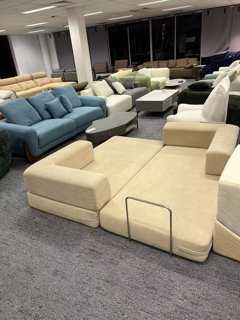 Corduroy Modular Foldable Sofa Bed/180/200cm