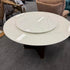 modern round dining table
