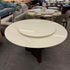modern round dining table With Lazy Susan