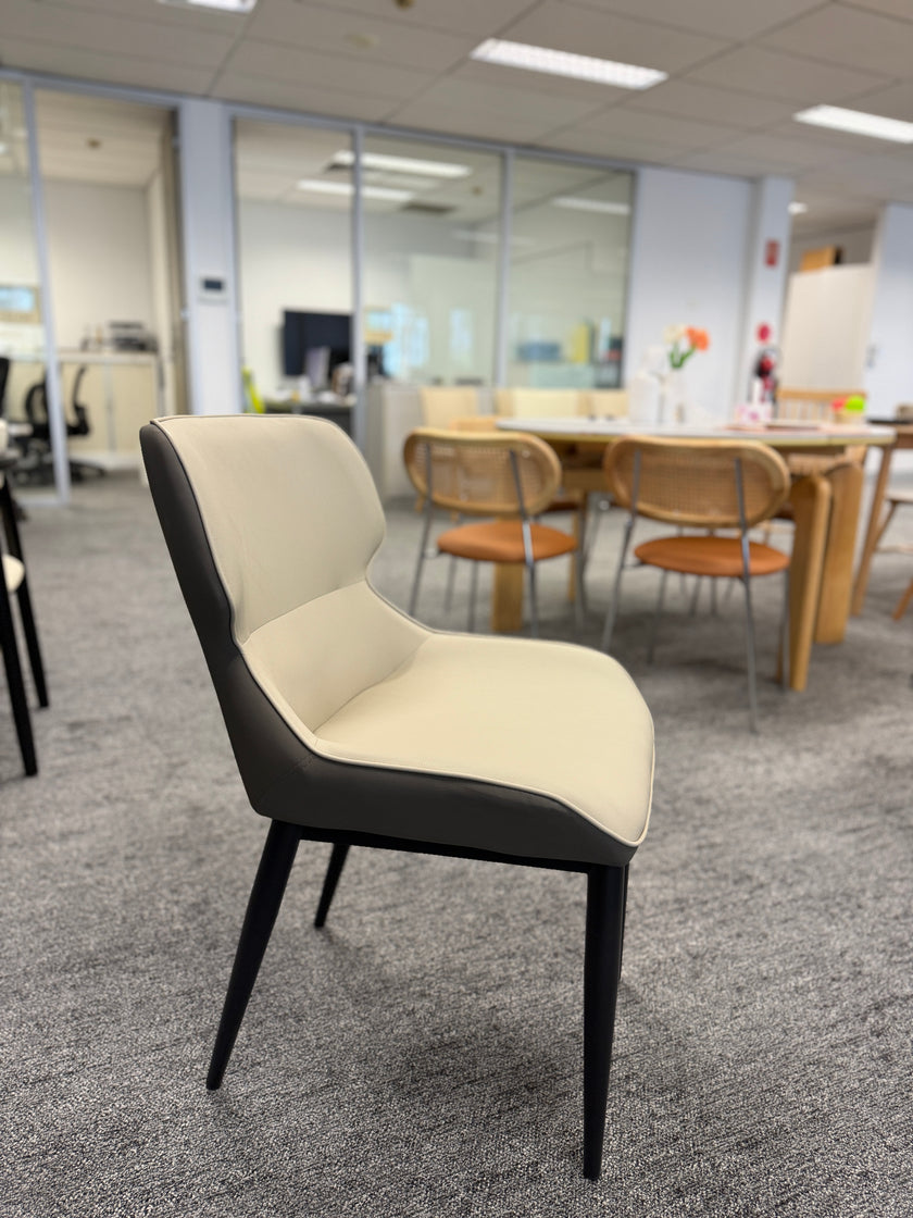 Gray Soft Pack Butterfly Dining Chair