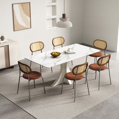 White Marble Dining Table