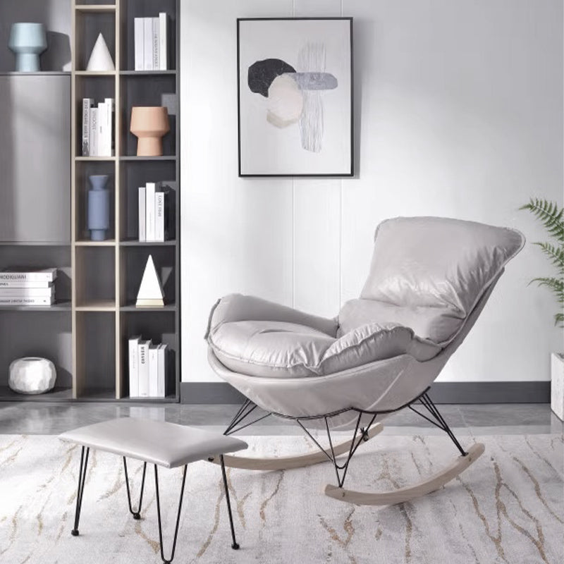 Light Gray/Iron Lounge Chair