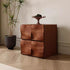 Solid Wood Ripple Chest of Drawers in Mid-Century Colour